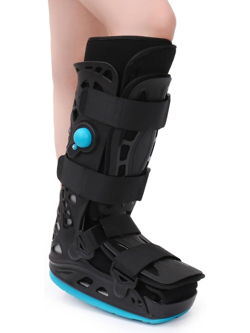 Inflatable Tall Walker Boot for Ankle Sprains, Foot Pain Recovery & Fractures